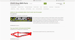 Desktop Screenshot of crupi-shop.de